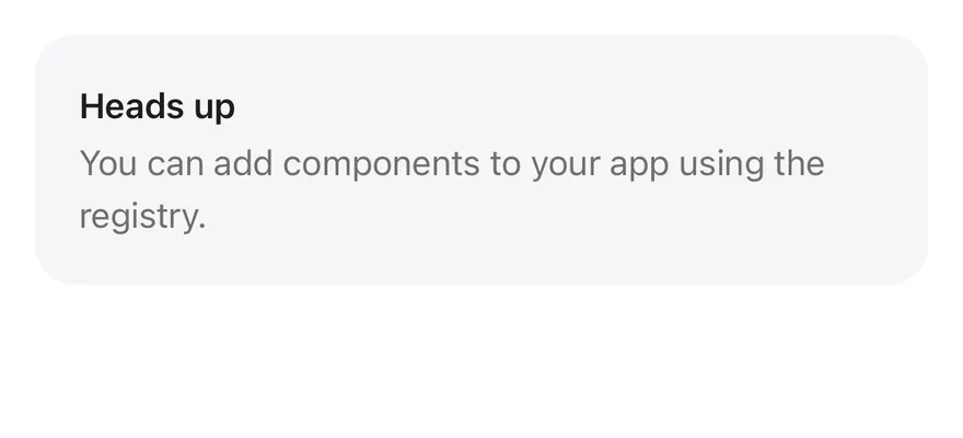 Alert (without icon) on iOS in light mode