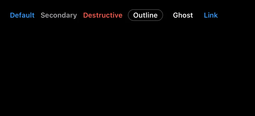 Badge (variants) on iOS in dark mode
