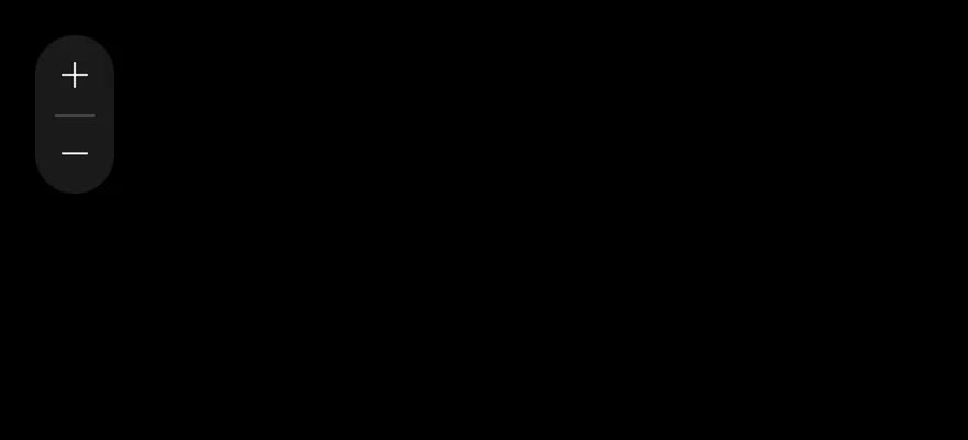 Button Group (orientation) on iOS in dark mode