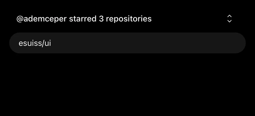 Collapsible on iOS in dark mode