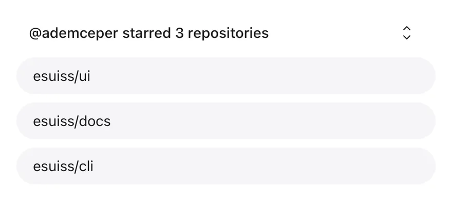 Collapsible (open by default) on iOS in light mode