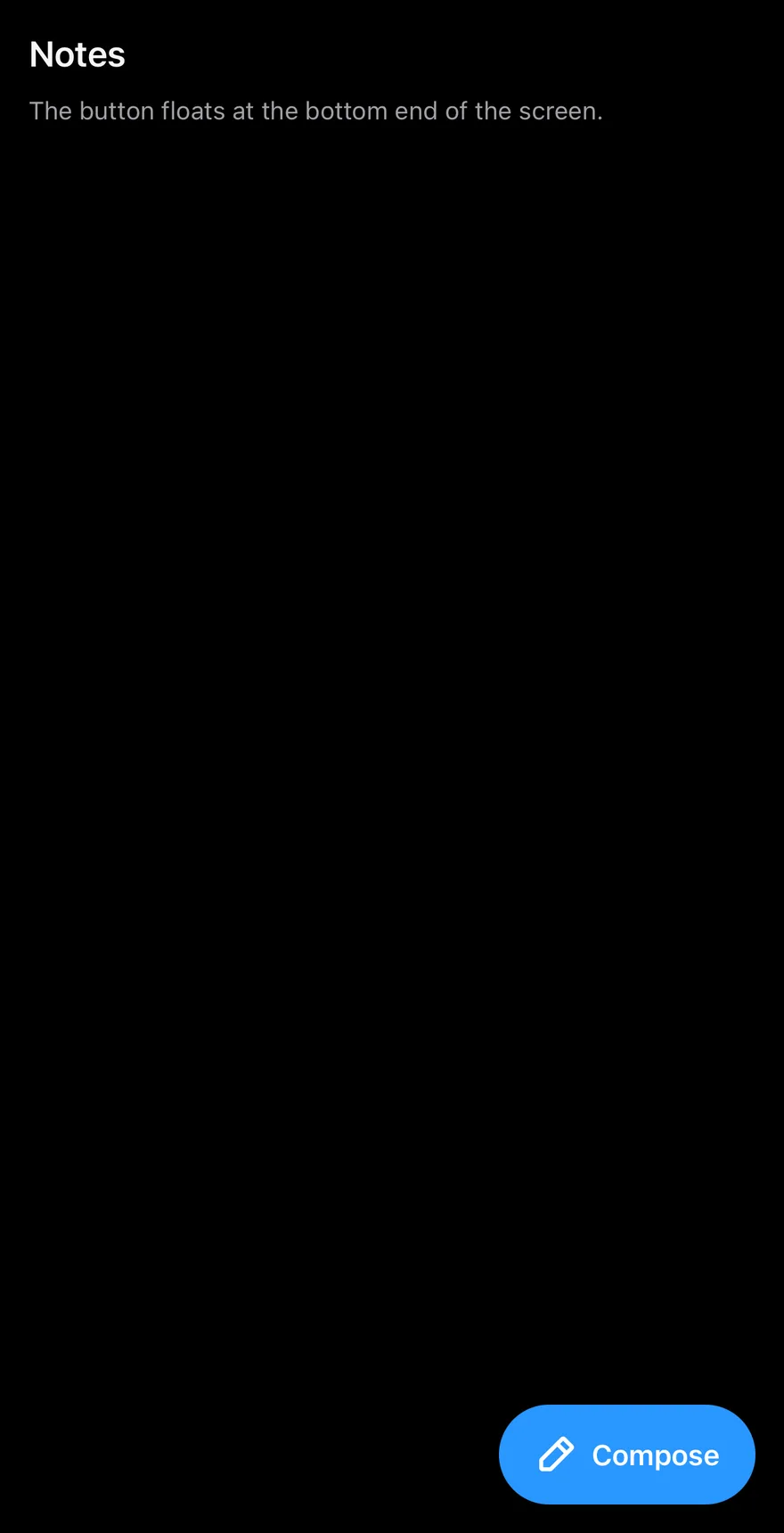 Fab (extended) on iOS in dark mode