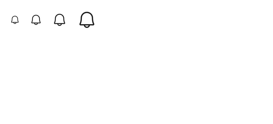 Icon (sizes) on iOS in light mode