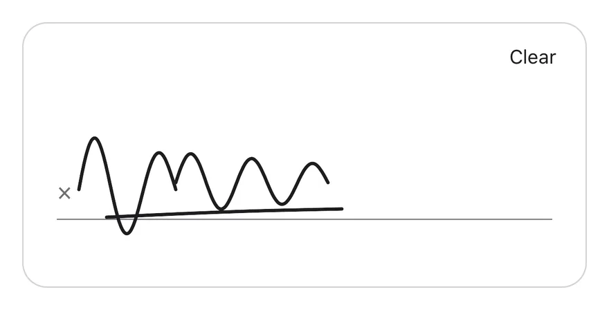 Signature Pad (signed) on iOS in light mode