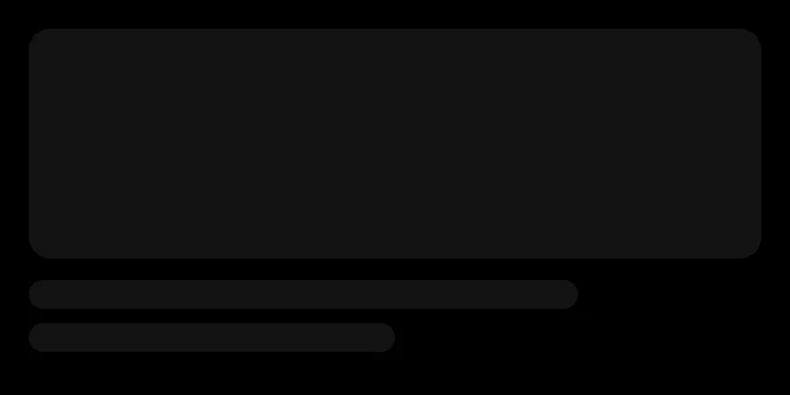 Skeleton (card) on iOS in dark mode