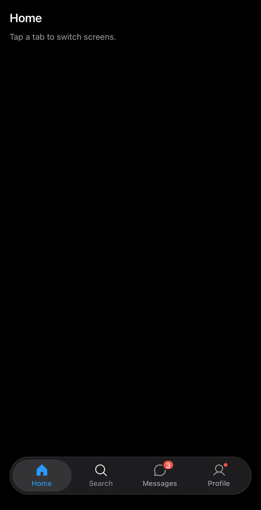 Tab Bar (disabled item) on iOS in dark mode