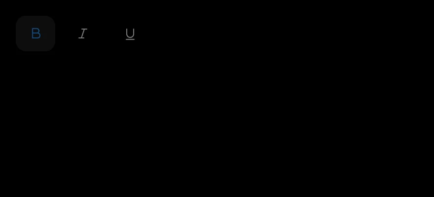 Toggle Group (disabled) on iOS in dark mode