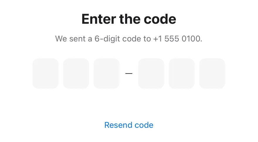 Otp Autofill on iOS in light mode