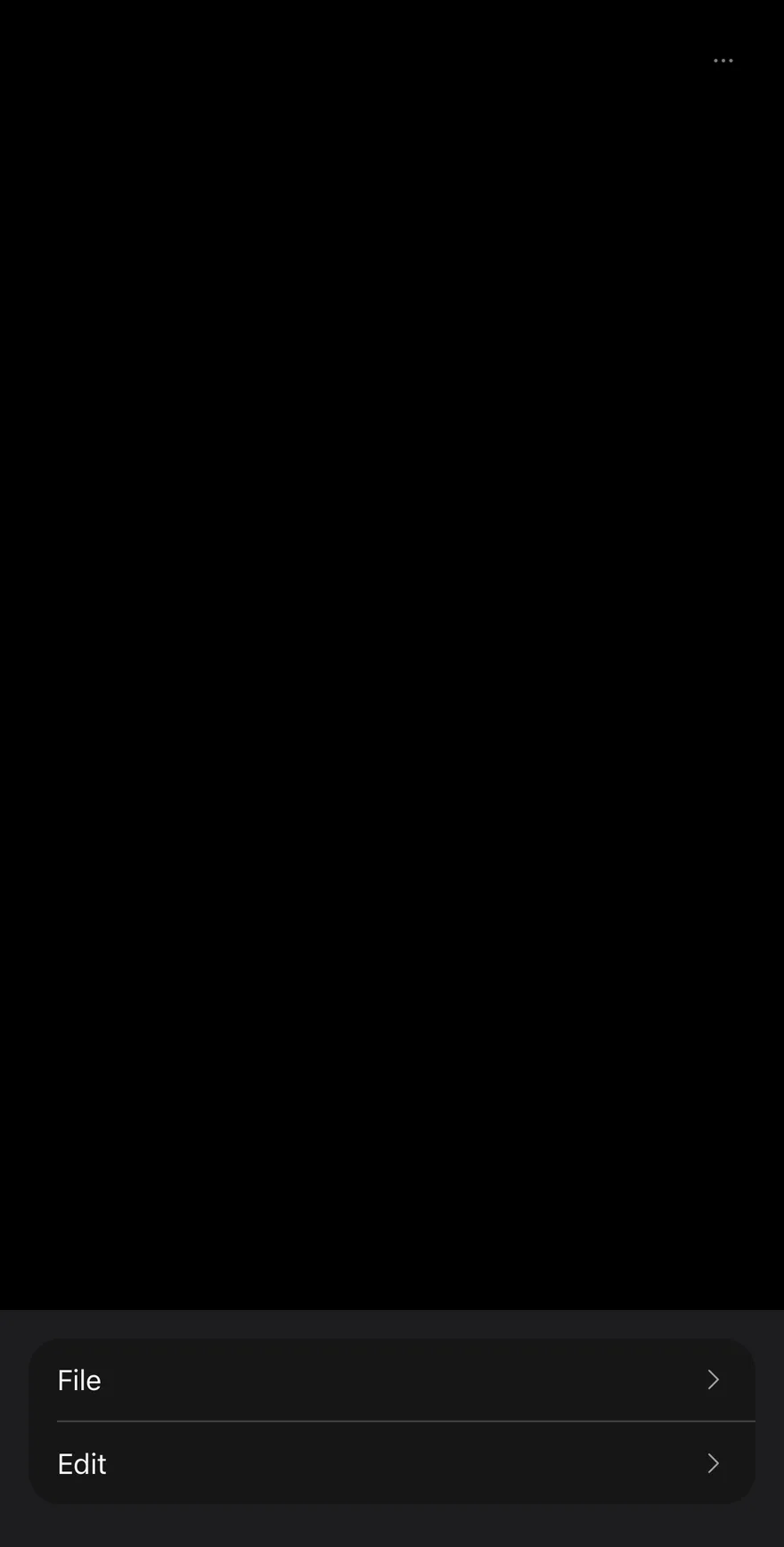 Action Bar (not dismissible) on iOS in dark mode